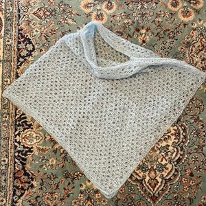 Hand-Knit Poncho